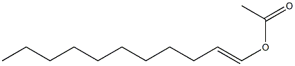 酢酸1-ウンデセニル 化学構造式