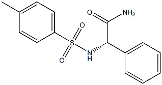 [S,(+)]-2-Phenyl-2-(p-toluenesulfonylamino)acetamide Structure