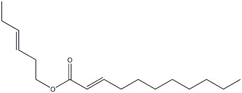 2-Undecenoic acid 3-hexenyl ester Structure