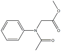N-Acetyl-D-phenylglycine methyl ester Struktur