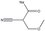 3-Methoxy-2-(sodiocarbonyl)propiononitrile