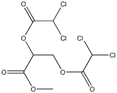(+)-2-O,3-O-Bis(dichloroacetyl)-D-glyceric acid methyl ester