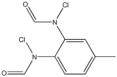 1,2-Bis(chloroformylamino)-4-methylbenzene Structure