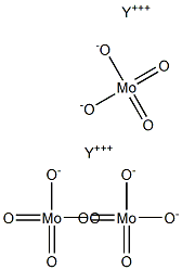 Yttrium molybdate Struktur