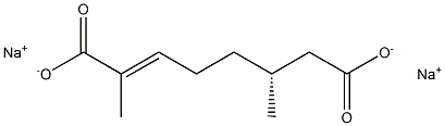 [R,(+)]-2,6-Dimethyl-2-octenedioic acid disodium salt