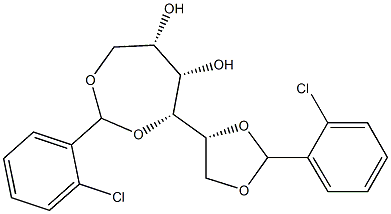1-O,2-O:3-O,6-O-Bis(2-chlorobenzylidene)-L-glucitol