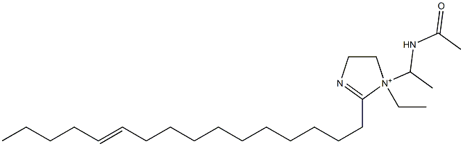 1-[1-(Acetylamino)ethyl]-1-ethyl-2-(11-hexadecenyl)-2-imidazoline-1-ium