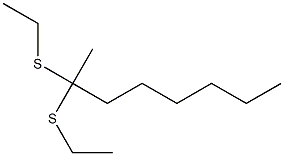 2-Octanone diethyl dithioacetal 结构式