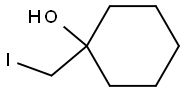 1-(Iodomethyl)cyclohexanol 结构式