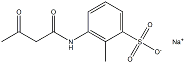 3-(Acetoacetylamino)-2-methylbenzenesulfonic acid sodium salt