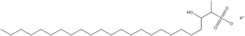 3-Hydroxytetracosane-2-sulfonic acid potassium salt