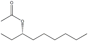 (-)-Acetic acid [(S)-nonane-3-yl] ester 结构式
