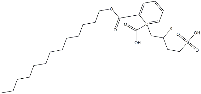 Phthalic acid 1-tridecyl 2-(2-potassiosulfobutyl) ester
