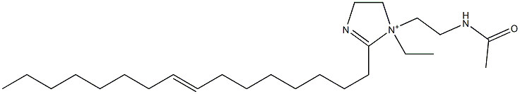 1-[2-(Acetylamino)ethyl]-1-ethyl-2-(8-hexadecenyl)-2-imidazoline-1-ium