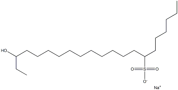 19-Hydroxyhenicosane-7-sulfonic acid sodium salt
