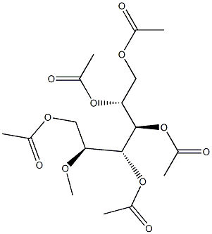 2-O-Methyl-1-O,3-O,4-O,5-O,6-O-pentaacetyl-D-glucitol