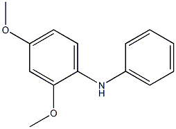 2,4-Dimethoxy-N-phenylaniline Struktur