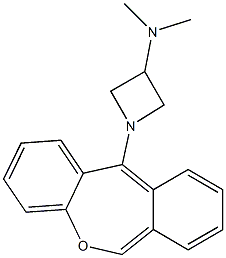 11-(3-Dimethylamino-1-azetidinyl)dibenz[b,e]oxepin Structure