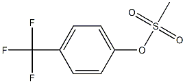メチル[4-(トリフルオロメチル)フェノキシ]スルホン 化学構造式