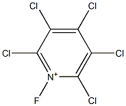 1-Fluoro-2,3,4,5,6-pentachloropyridinium