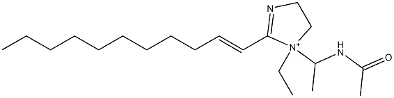 1-[1-(Acetylamino)ethyl]-1-ethyl-2-(1-undecenyl)-2-imidazoline-1-ium
