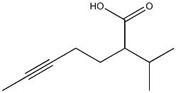 2-Isopropyl-5-heptynoic acid