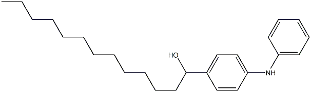 4-(1-Hydroxytridecyl)phenylphenylamine