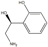 (1S)-2-Amino-1-(2-hydroxyphenyl)ethanol Structure