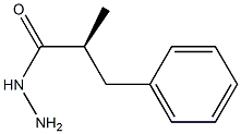 [S,(+)]-2-Benzylpropionic acid hydrazide Struktur
