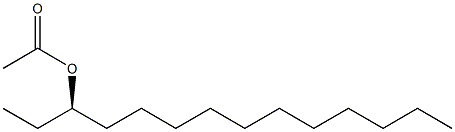 [R,(+)]-3-Tetradecanol acetate Struktur