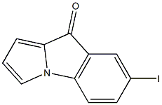 7-Iodo-9H-pyrrolo[1,2-a]indol-9-one Struktur