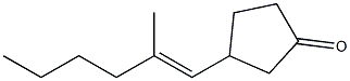 3-[(E)-2-Methyl-1-hexenyl]cyclopentanone|