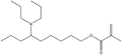  Methacrylic acid 6-(dipropylamino)nonyl ester