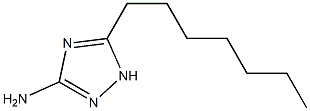 5-Heptyl-1H-1,2,4-triazol-3-amine Structure