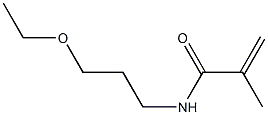 N-(3-Ethoxypropyl)methacrylamide Structure
