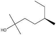[R,(-)]-2,5-Dimethyl-2-heptanol 结构式