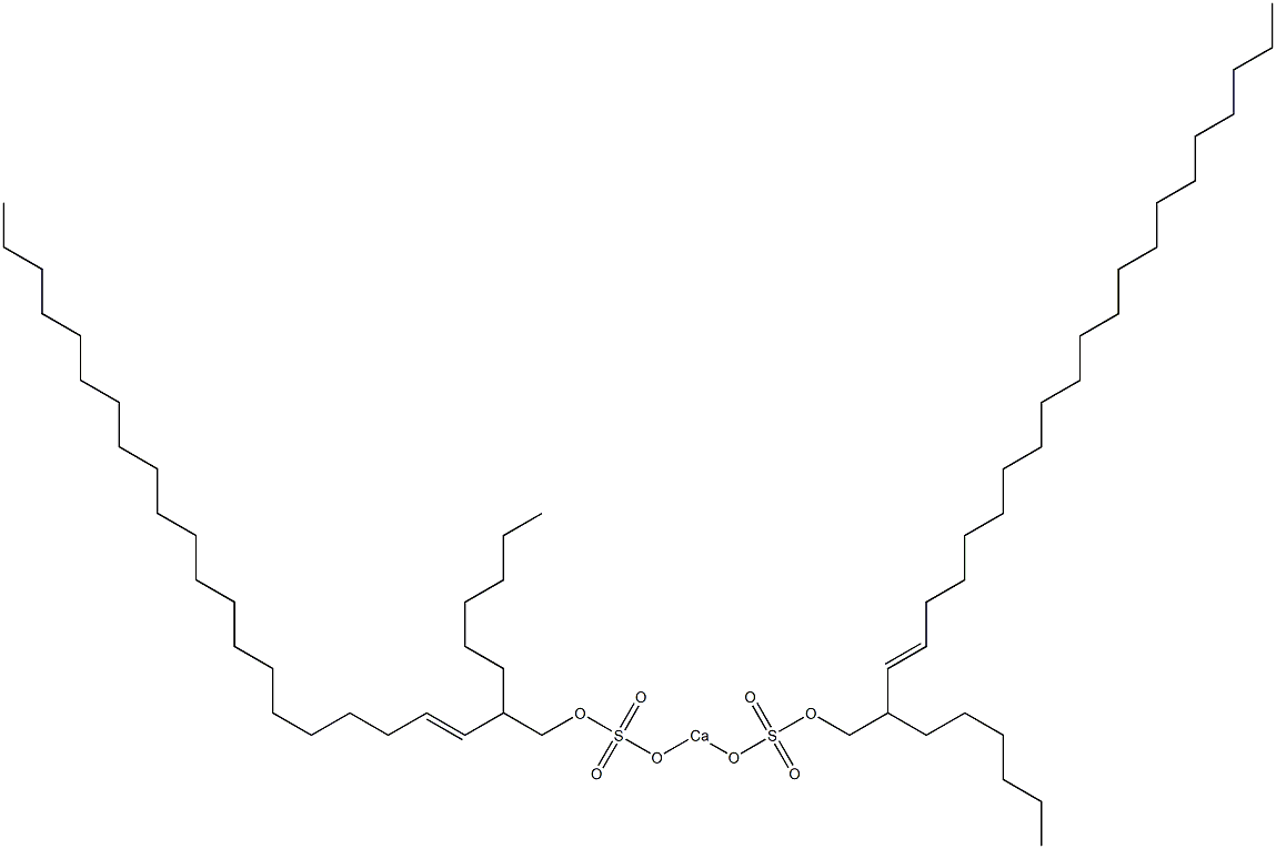 Bis(2-hexyl-3-tricosenyloxysulfonyloxy)calcium