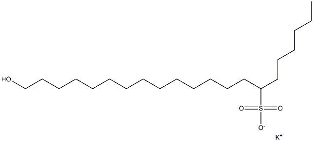 21-Hydroxyhenicosane-7-sulfonic acid potassium salt