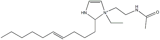 1-[2-(Acetylamino)ethyl]-2-(4-decenyl)-1-ethyl-4-imidazoline-1-ium