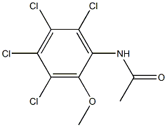 2'-Methoxy-3'-chloro-4'-chloro-5'-chloro-6'-chloroacetanilide