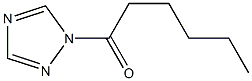 1-Hexanoyl-1H-1,2,4-triazole Structure