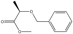 (R)-2-(Benzyloxy)propionic acid methyl ester,,结构式