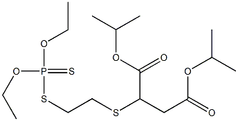 Dithiophosphoric acid S-[2-[1,2-bis(isopropyloxycarbonyl)ethylthio]ethyl]O,O-diethyl ester Structure