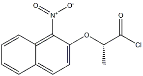 [S,(+)]-2-[(1-Nitro-2-naphtyl)oxy]propionyl chloride