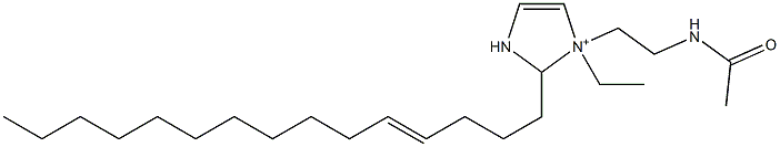 1-[2-(Acetylamino)ethyl]-1-ethyl-2-(4-pentadecenyl)-4-imidazoline-1-ium