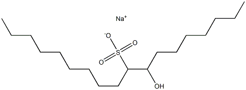 8-Hydroxyoctadecane-9-sulfonic acid sodium salt