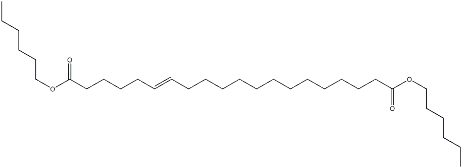 6-Icosenedioic acid dihexyl ester Structure