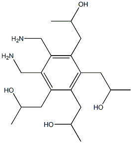(Monotetra)-2-hydroxypropylxylylenediamine Structure