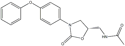 (5S)-5-Acetylaminomethyl-3-[4-phenoxyphenyl]oxazolidin-2-one