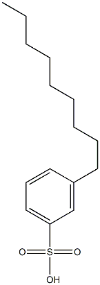 3-Nonylbenzenesulfonic acid,,结构式